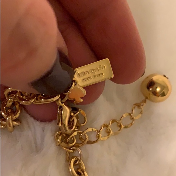 NWOT Kate Spade necklace & matching earrings ♠️ - Picture 3 of 7